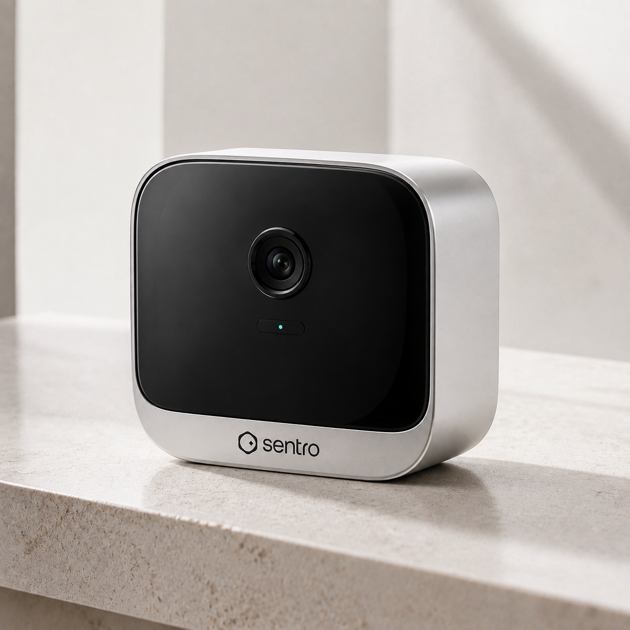 Sentro Vision One edge AI vision node with integrated Sentro logo
